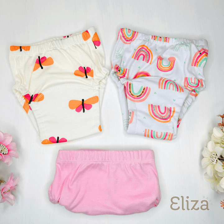 Kit Fraldas Reutilizáveis [Desfralde 2x mais Rápido]