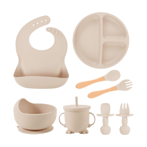 Kit Alimentação Infantil silicone