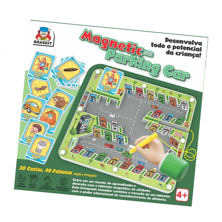 Jogo Educativo Labirinto Magnético Do Alfabeto