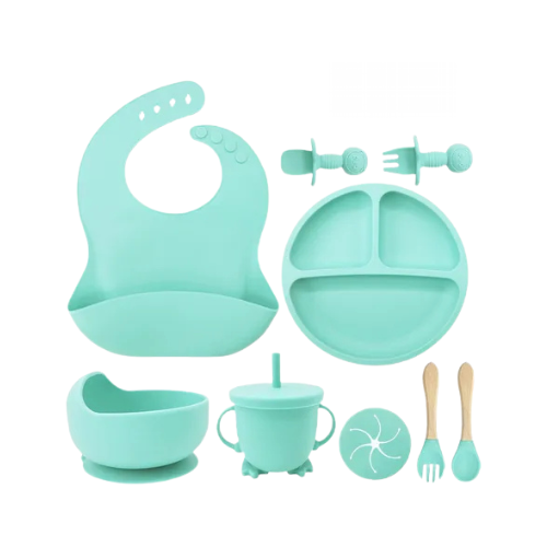 Kit Alimentação Infantil silicone