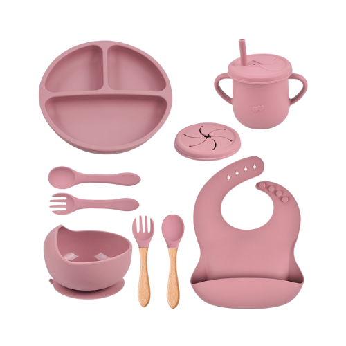 Kit Alimentação Infantil silicone