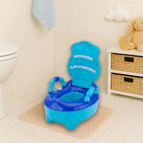 Troninho Infanti Azul Musical