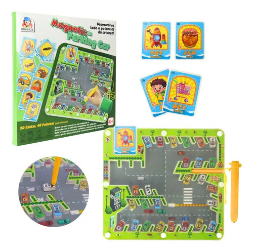 Jogo Educativo Labirinto Magnético Do Alfabeto