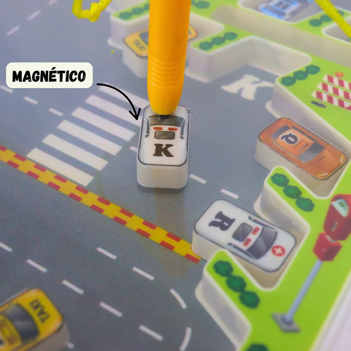 Jogo Educativo Labirinto Magnético Do Alfabeto