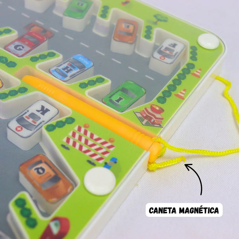 Jogo Educativo Labirinto Magnético Do Alfabeto