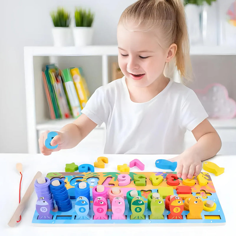 Tabuleiro Aprenda Somar Brincando- Multi Atividade Educativo