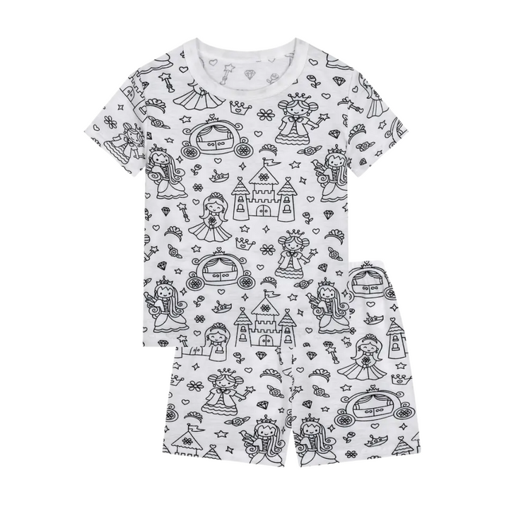 Pijama Mágico + 12 Canetinhas que Saem na Lavagem