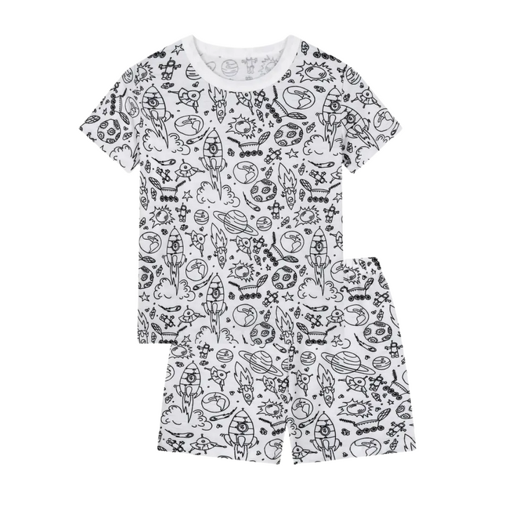 Pijama Mágico + 12 Canetinhas que Saem na Lavagem